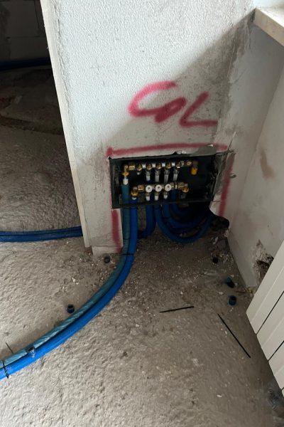 Collettore impianto idraulico - Civitavecchia